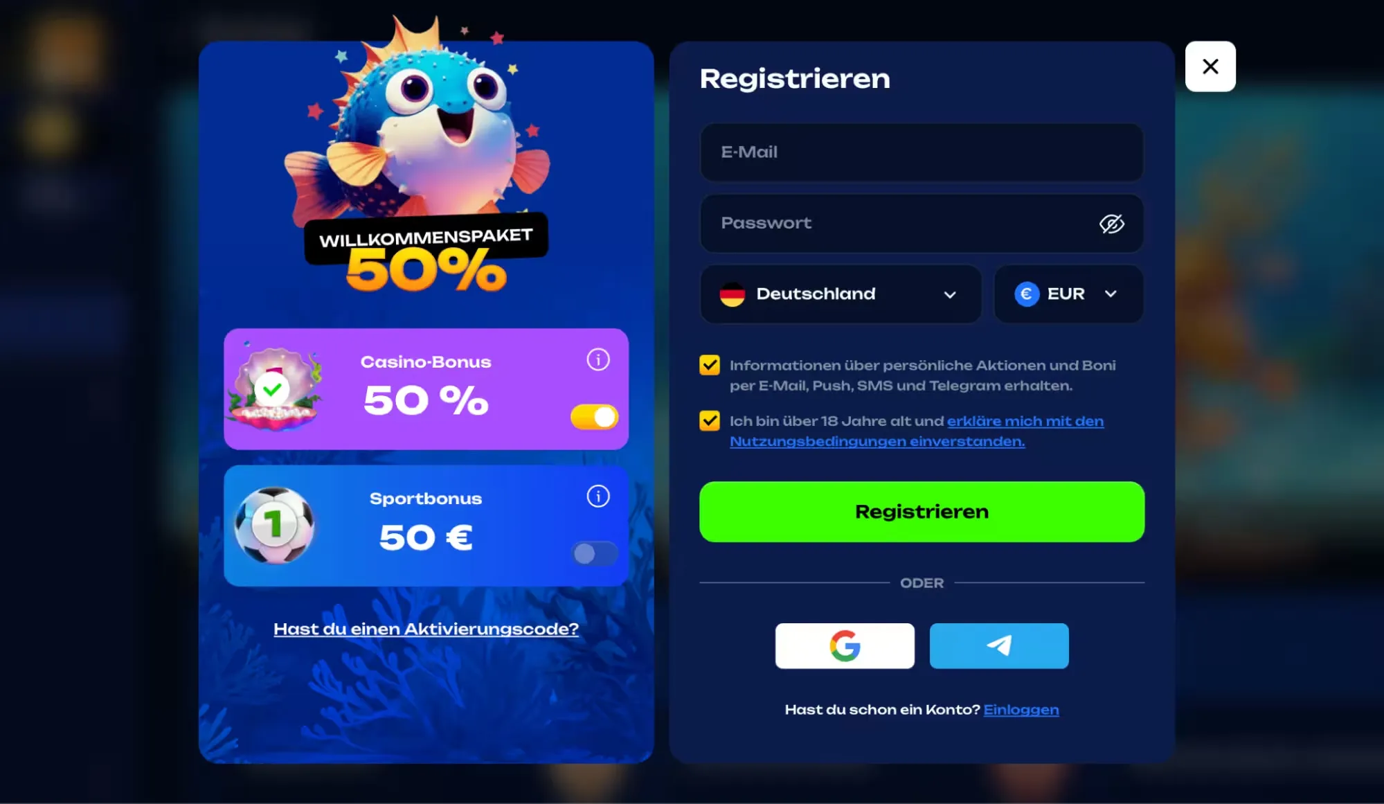 Warum das Sportsbook bei Fugu Casino eine starke Erg&auml;nzung ist